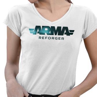 Arma Reforger Women V-Neck T-Shirt | Favorety DE