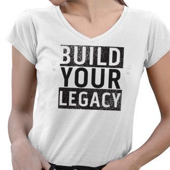 Build Your Legacy - Trix Women V-Neck T-Shirt | Favorety