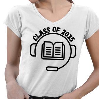 Class Of 2035 Grow With Me Women V-Neck T-Shirt | Favorety UK