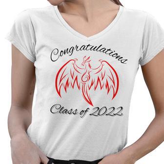 Congratulations Class Of 2022 Dragon Women V-Neck T-Shirt | Favorety UK