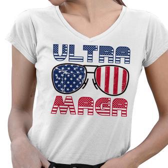 Copy Of Maga Kingultra Maga Women V-Neck T-Shirt | Favorety DE