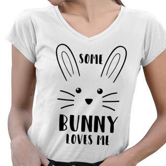 Copy Of Some Bunny Loves Dancing Women V-Neck T-Shirt | Favorety AU