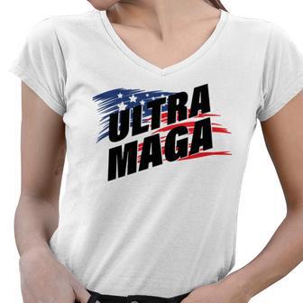 Copy Of Ultra Maga Women V-Neck T-Shirt | Favorety AU