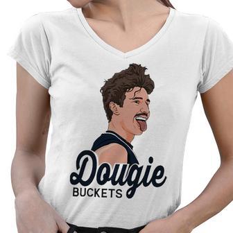 Dougie Buckets Women V-Neck T-Shirt | Favorety UK