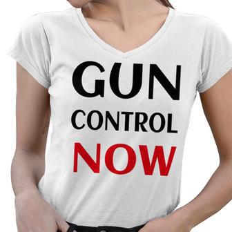 End Gun Violence Shirts Endgunviolence Women V-Neck T-Shirt | Favorety
