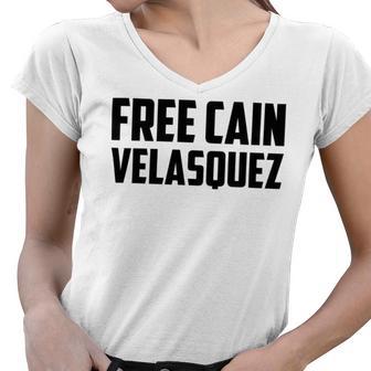 Free Cain Velasquez V5 Women V-Neck T-Shirt | Favorety CA