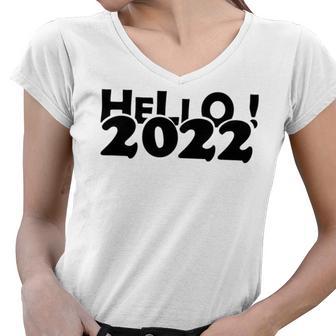 Hello V3 Women V-Neck T-Shirt | Favorety UK