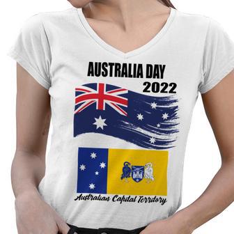 New Australia Day 2022 V2 Women V-Neck T-Shirt | Favorety CA