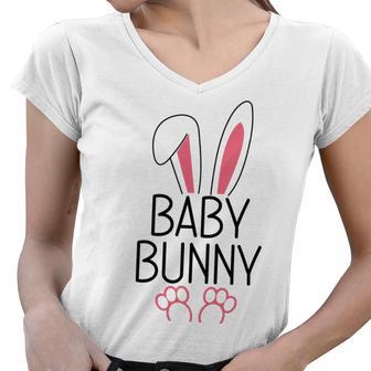 New Baby Bunny Women V-Neck T-Shirt | Favorety UK