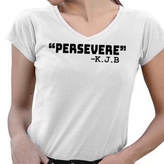 Persevere Kbj Ketanji Brown Jackson Women V-Neck T-Shirt | Favorety UK