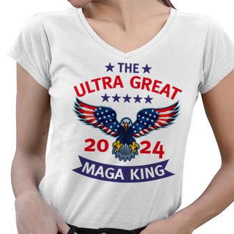 The Ultra Great Mega King Women V-Neck T-Shirt | Favorety AU