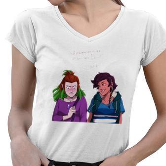 Toh Lumity 649 Shirt Women V-Neck T-Shirt | Favorety AU