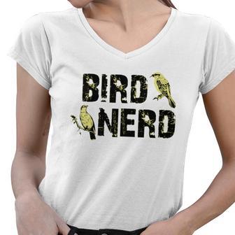 Twitcher Funny - Bird Nerd 195 Shirt Women V-Neck T-Shirt | Favorety