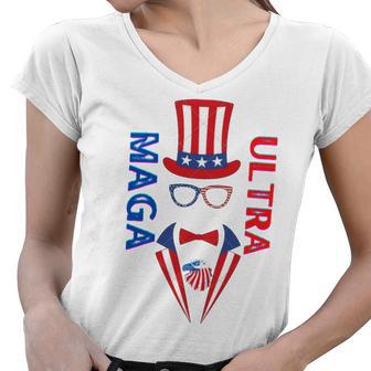 Ultra Maga And Proud Of It V20 Women V-Neck T-Shirt | Favorety DE