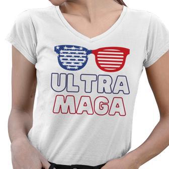 Ultra Maga V24 Women V-Neck T-Shirt | Favorety DE