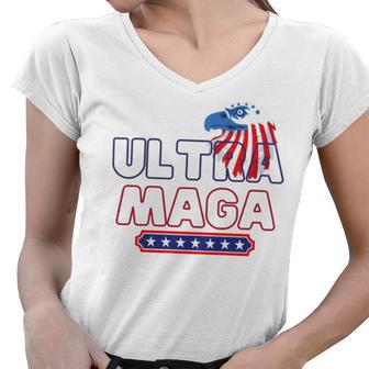 Ultra Maga V25 Women V-Neck T-Shirt | Favorety UK