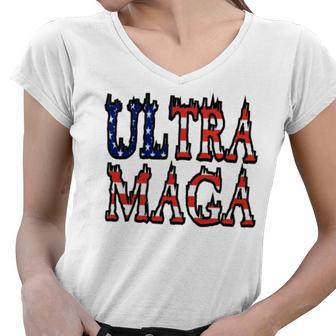 Ultra Maga V26 Women V-Neck T-Shirt | Favorety DE