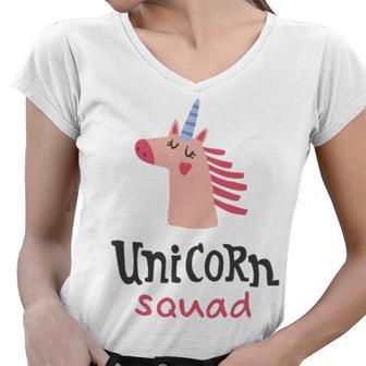 Unicorn Squad 20 Trending Shirt Women V-Neck T-Shirt | Favorety UK