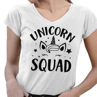 Unicorn Squad 23 Trending Shirt Women V-Neck T-Shirt | Favorety