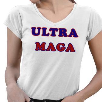 Utra Maga Support Women V-Neck T-Shirt | Favorety AU