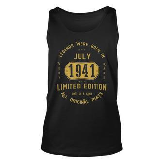 1941 July Birthday Gift 1941 July Limited Edition Unisex Tank Top - Seseable