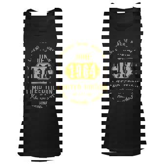 1964 June Birthday Gift 1964 June Limited Edition Unisex Tank Top - Seseable