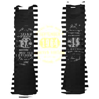 1964 September Birthday Gift 1964 September Limited Edition Unisex Tank Top - Seseable