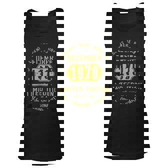 1979 December Birthday Gift 1979 December Limited Edition Unisex Tank Top - Seseable