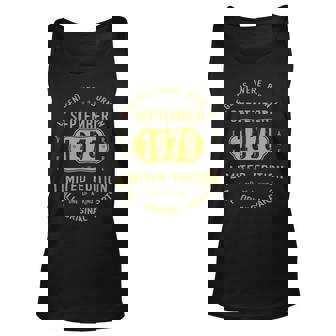 1979 September Birthday Gift 1979 September Limited Edition Unisex Tank Top - Seseable