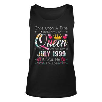 23 Years Birthday Girls 23Rd Birthday Queen July 1999 Unisex Tank Top - Seseable