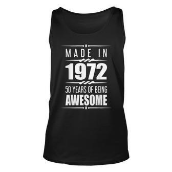 50Th Birthday Gifts Men Women 50 Year Old 50Th Birthday Unisex Tank Top - Seseable