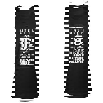 50Th Birthday Gifts Men Women 50 Year Old 50Th Birthday Unisex Tank Top | Seseable CA