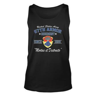 67Th Armor Regiment United States Army Unisex Tank Top | Mazezy