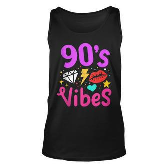 90S Vibes 90S Music Party Birthday Lover Retro Vintage Unisex Tank Top - Seseable