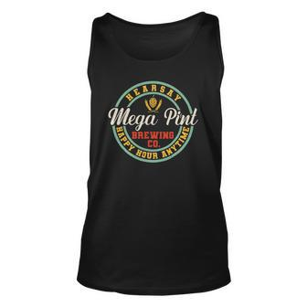 A Mega Pint Brewing Co Hearsay Happy Hour Anytime Tee Unisex Tank Top | Mazezy
