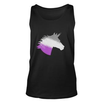 Womens Ace Asexual Unicorn Lgbt Pride Stuff March Pride Month Tank Top | Mazezy