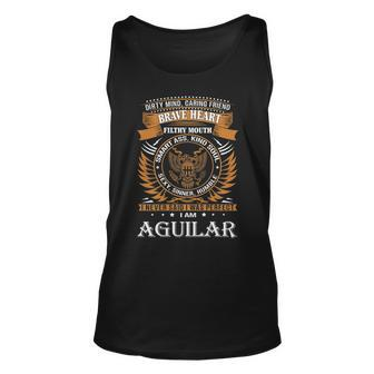 Aguilar Name Gift Aguilar Brave Heart Unisex Tank Top - Seseable