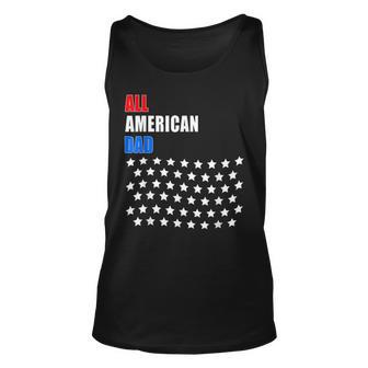 All American Dad 4Th Of July Naturalization Citizenship Day Unisex Tank Top - Seseable