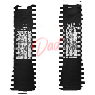 All American Dad Retro 4Th Of July Cool & Funny Melanin Art Unisex Tank Top - Seseable
