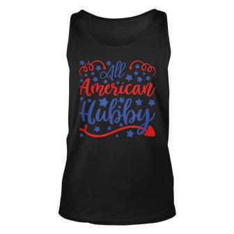 All American Hubby Husband Father Dad Usa 4Th Of July Unisex Tank Top - Seseable