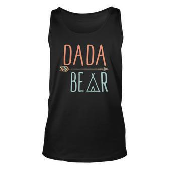 Arrow Tribal Dada Bear Fathers Day Unisex Tank Top | Mazezy DE