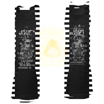 As A Mcgaughey I Have A 3 Sides And The Side You Never Want To See Unisex Tank Top | Seseable CA