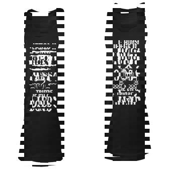 August 1964 Birthday Life Begins In August 1964 Unisex Tank Top - Seseable