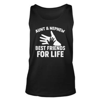 Aunt And Nephew Best Friends For Life Family Unisex Tank Top | Mazezy