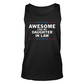Awesome Like My Daughter In Law V2 Unisex Tank Top | Mazezy