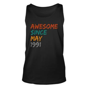 Awesome Since May 1991 Unisex Tank Top - Monsterry UK