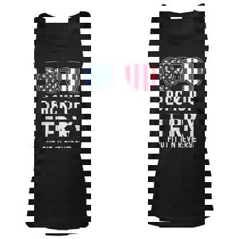 Back Up Terry Put It In Reverse 4Th Of July Funny Unisex Tank Top - Seseable