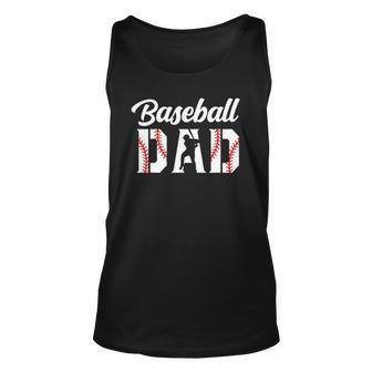 Baseball Dad Apparel - Dad Baseball Unisex Tank Top | Mazezy