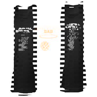 Basketballer Sport Player Fathers Day Basketball Dad Unisex Tank Top | Mazezy