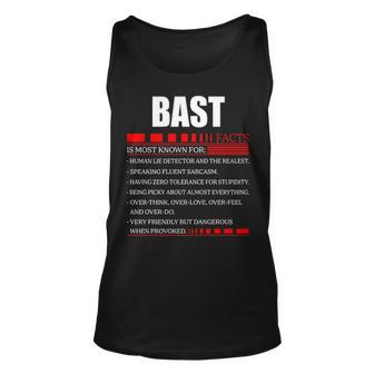 Bast Fact Fact T Shirt Bast Shirt For Bast Fact Unisex Tank Top - Seseable